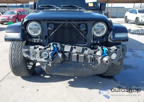 2022 Jeep Wrangler 4Xe Unlimited Sahara 4X4 z USA, uszkodzony, nr VIN 1C4JJXP61NW271027